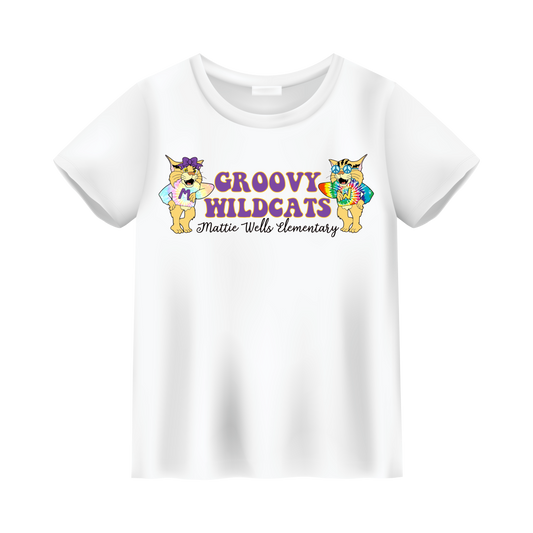 Groovy Wildcats Tee