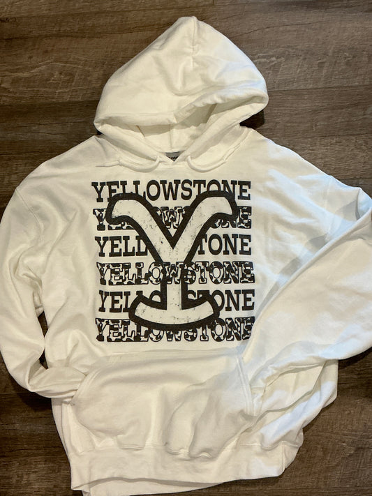 RTG- LARGE HOODIE- Yellowstone