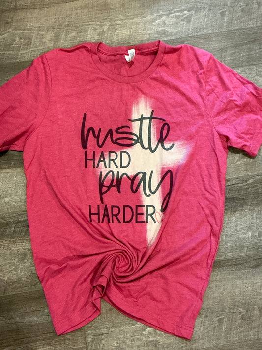 RTG-Hustle Hard Pray Harder-SIZE LARGE