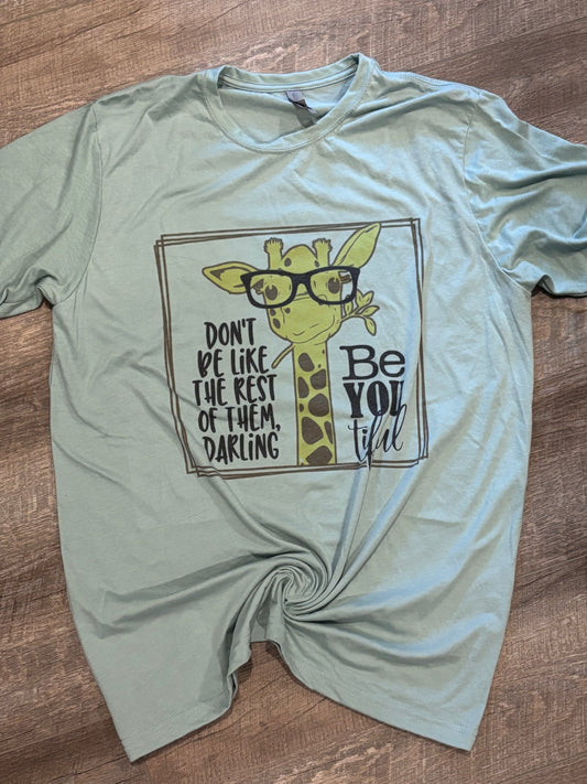 RTG-Giraffe - Be You-tiful - SIZE LARGE