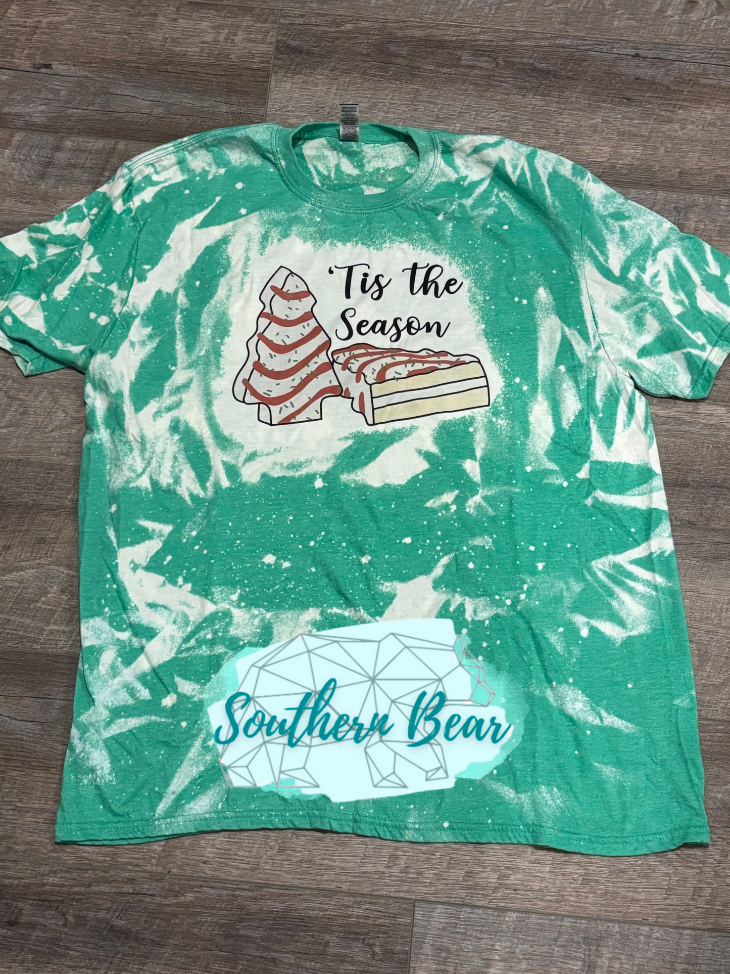 RTG-Tis the Season "Christmas tree Cake"-SIZE XL