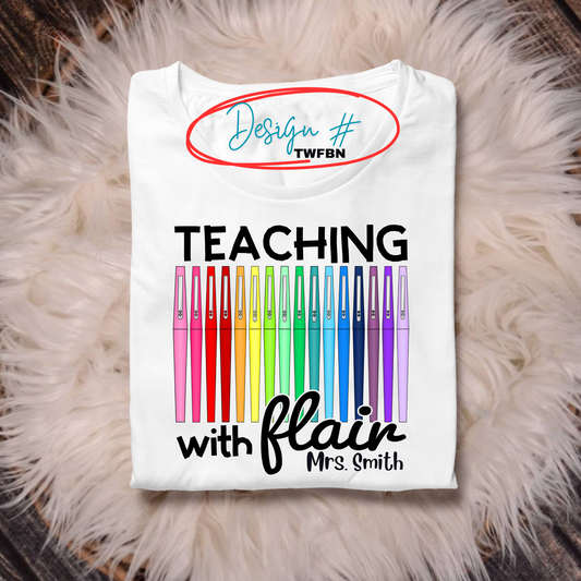 Teaching with Flair