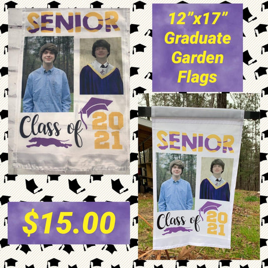 Graduation-Celebration Garden Flag