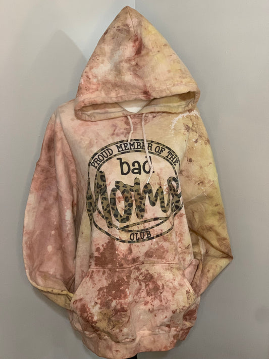 RTG- XL-Bad moms club hoodie