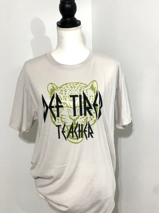 RTG-Def Tired Teacher-SIZE MEDIUM